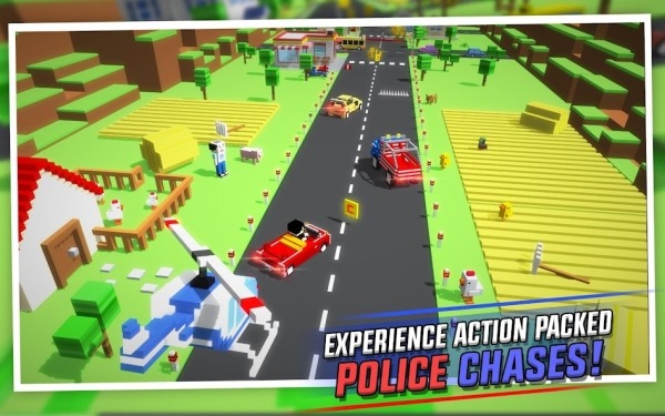 Crossy Brakes: Blocky Road Fun Android Game Image 2