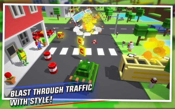 Crossy Brakes: Blocky Road Fun Android Game Image 4