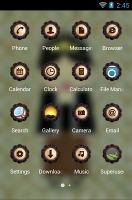 Culture Of Indonesia CLauncher Android Theme Image 3