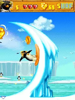Surf&#039;s Up: The Official Mobile Game Java Game Image 2