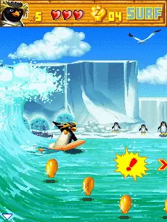 Surf&#039;s Up: The Official Mobile Game Java Game Image 3