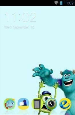 Monsters University CLauncher Android Theme Image 1