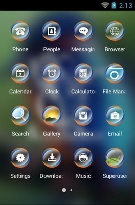 Kingfisher Bird CLauncher Android Theme Image 3