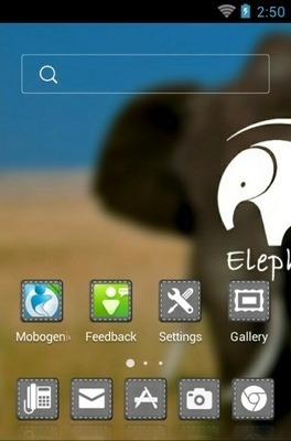Elephant CLauncher Android Theme Image 2