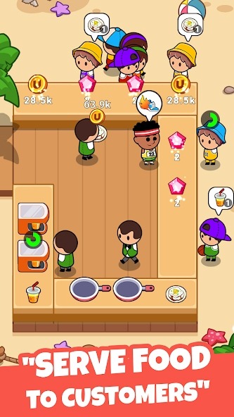 Food Fever: Restaurant Tycoon Android Game Image 1