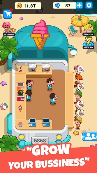 Food Fever: Restaurant Tycoon Android Game Image 2