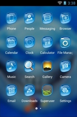 Bruce CLauncher Android Theme Image 3