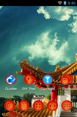 Buddhist Temples CLauncher Android Theme Image 2