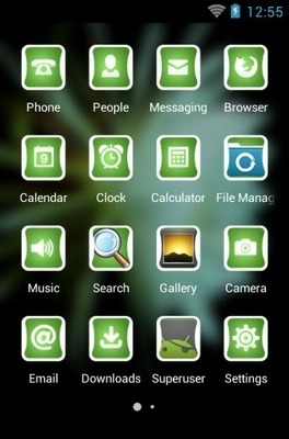 Pokok Bakawali CLauncher Android Theme Image 3