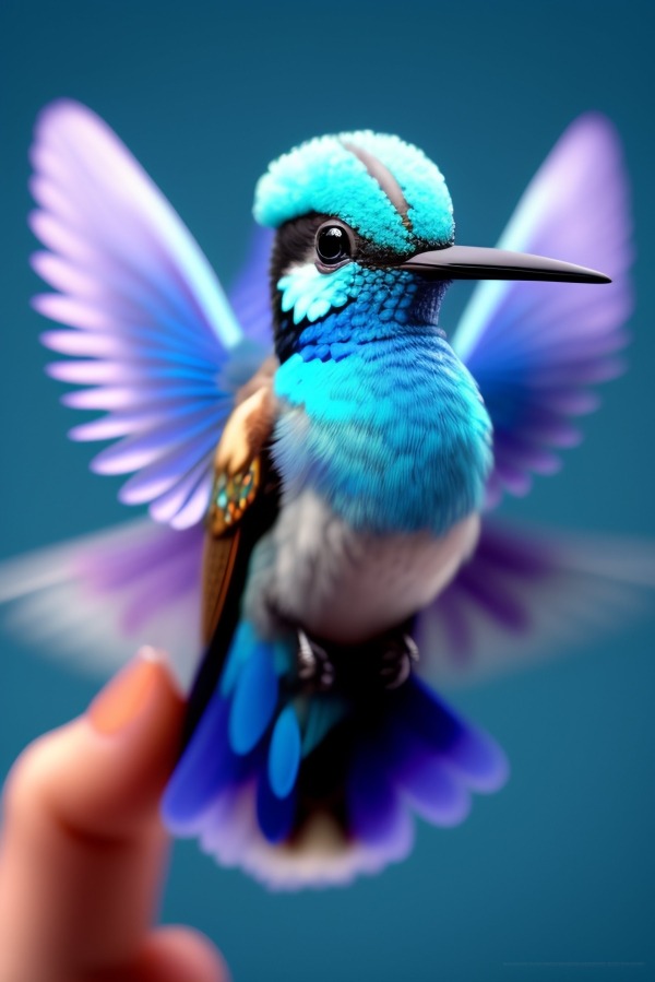 Hummingbird Mobile Phone Wallpaper Image 1