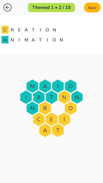 Honeycomb: Word Puzzle Android Game Image 1