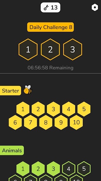 Honeycomb: Word Puzzle Android Game Image 3