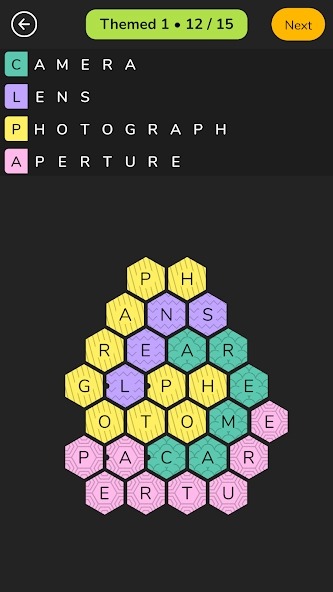 Honeycomb: Word Puzzle Android Game Image 4