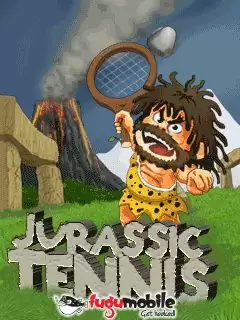 Jurassic Tennis Java Game Image 1
