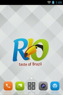 Rio CLauncher Android Theme Image 1