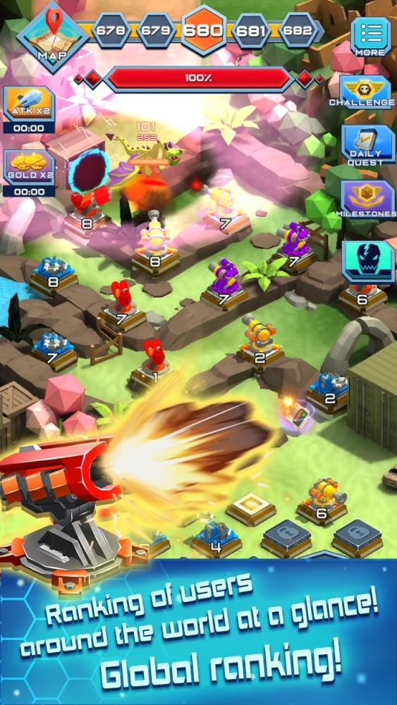 Turret Merge Defense Android Game Image 2