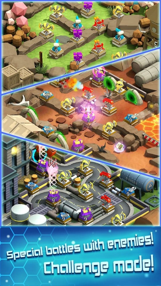 Turret Merge Defense Android Game Image 3