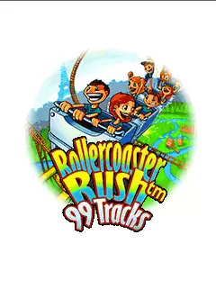 Rollercoaster Rush: 99 Tracks Java Game Image 1