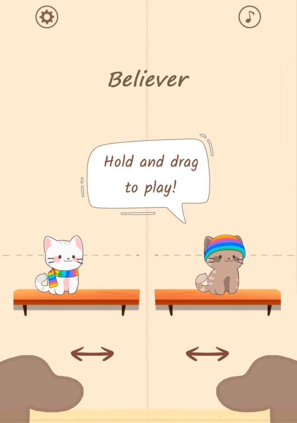 Duet Cats: Cute Popcat Music Android Game Image 4