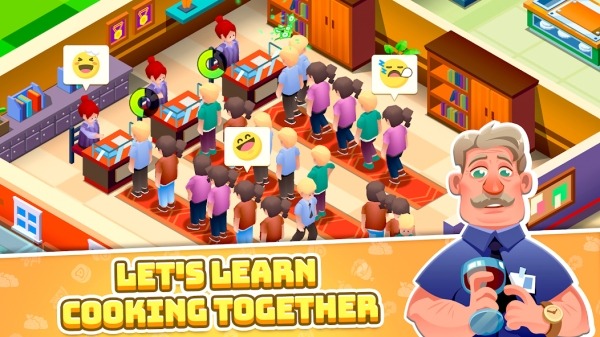 Idle Cooking School Android Game Image 1