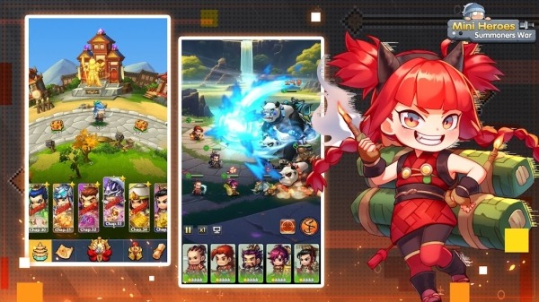 Mini Heroes: Summoners War Android Game Image 1