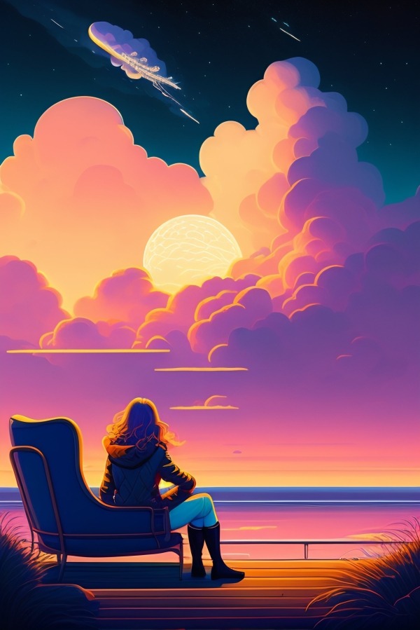 Sunset Mobile Phone Wallpaper Image 1