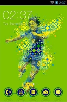Brazil Independence CLauncher Android Theme Image 1