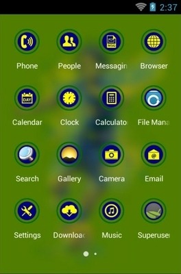 Brazil Independence CLauncher Android Theme Image 3