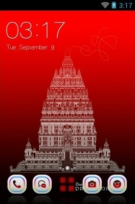 Prambanan Temple CLauncher Android Theme Image 1