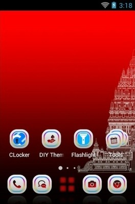 Prambanan Temple CLauncher Android Theme Image 2
