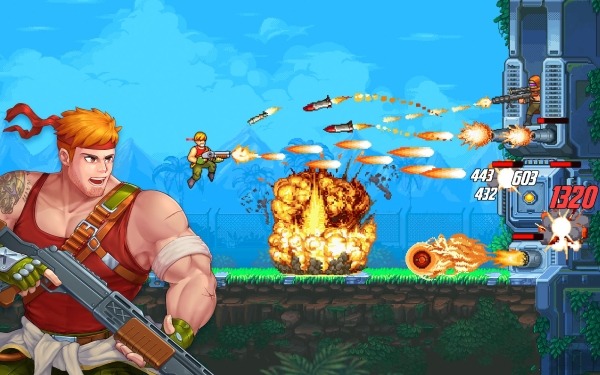 Gun Force: Action Shooting Android Game Image 1