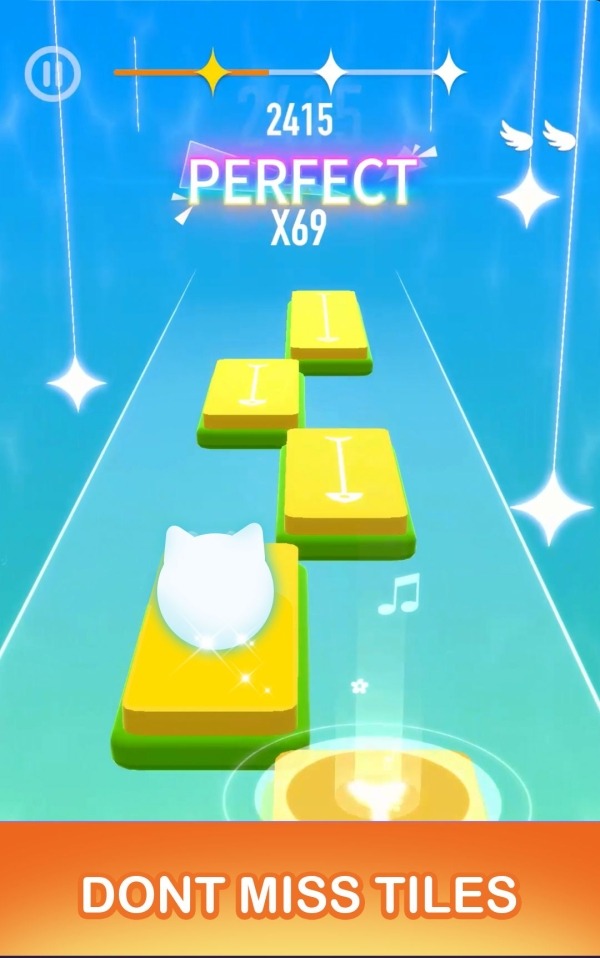 Dancing Cats - Music Tiles Android Game Image 1