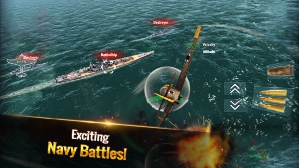 Ace Squadron: WWII Conflicts Android Game Image 3
