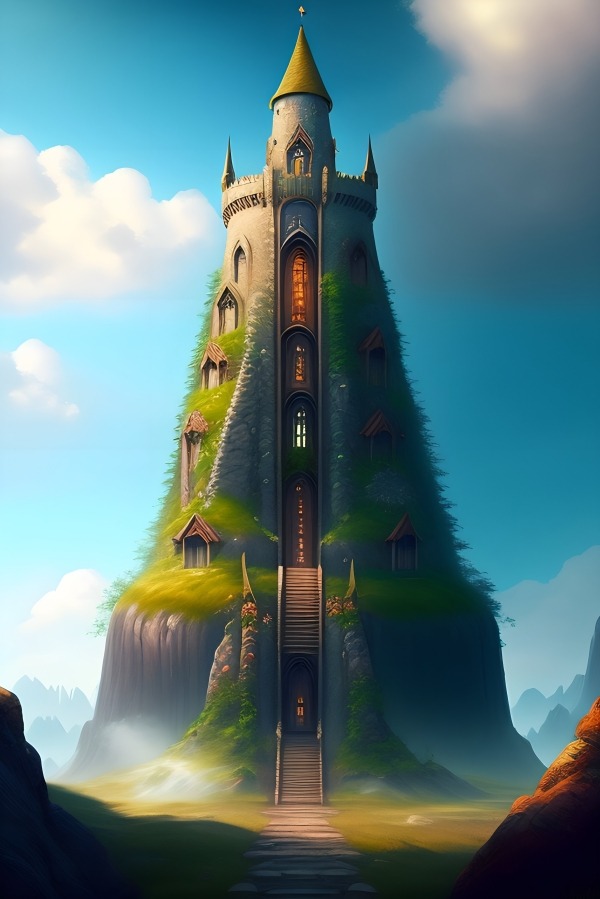 Wizard&#039;s Tower Mobile Phone Wallpaper Image 1
