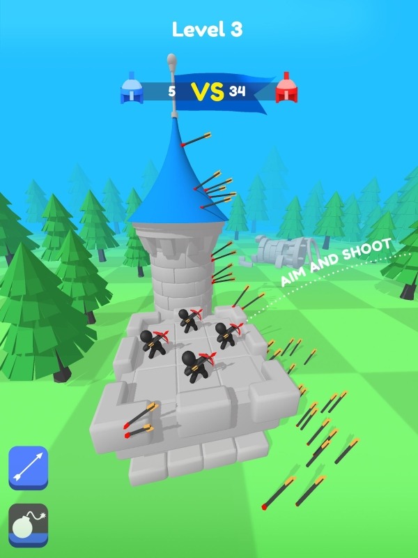 Merge Archers: Bow And Arrow Android Game Image 3