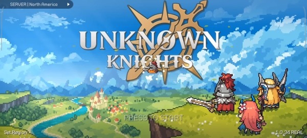 Unknown Knights: Pixel RPG Android Game Image 1