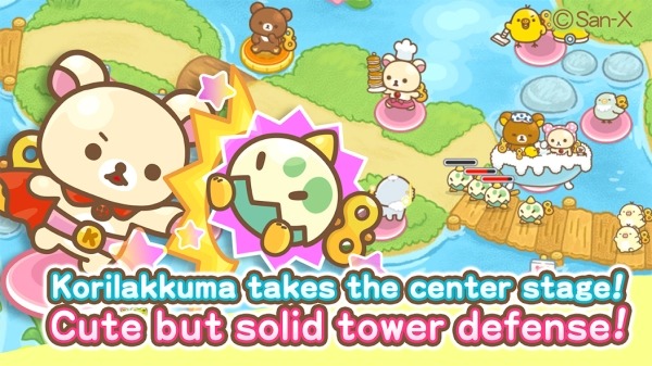 Korilakkuma Tower Defense Android Game Image 2