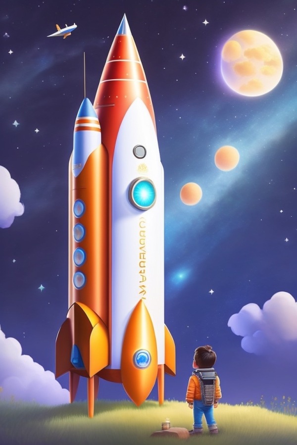 Rocket Mobile Phone Wallpaper Image 1