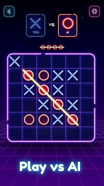 Tic Tac Toe - 2 Player XO Android Game Image 3