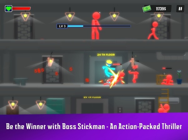 Boss Stickman Android Game Image 3