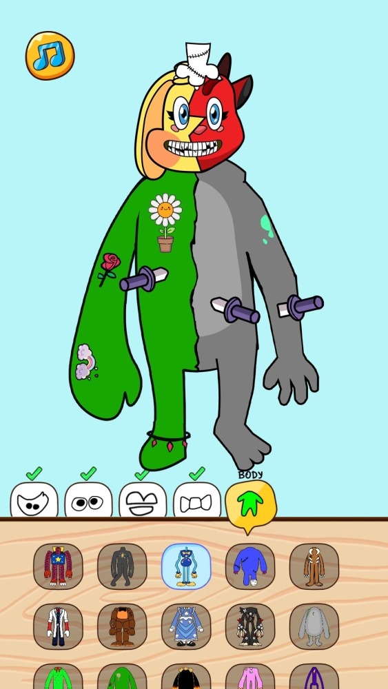 Mix Monster: Makeover Android Game Image 4