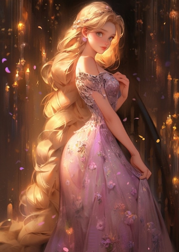 Rapunzel Mobile Phone Wallpaper Image 1