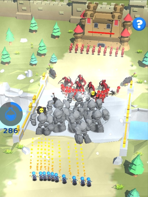 Draw Castle War Android Game Image 1