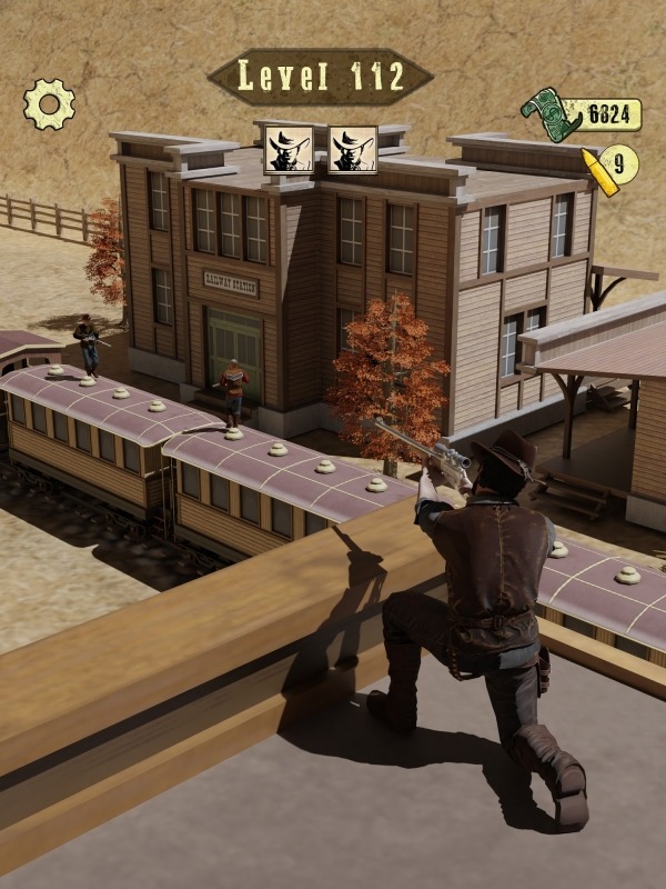 Wild West Sniper: Cowboy War Android Game Image 1
