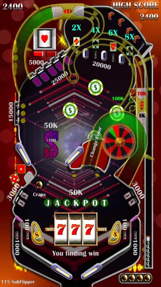 Pinball Flipper Classic Arcade Android Game Image 2