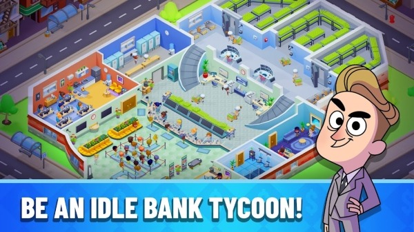 Idle Bank Tycoon: Money Empire Android Game Image 1