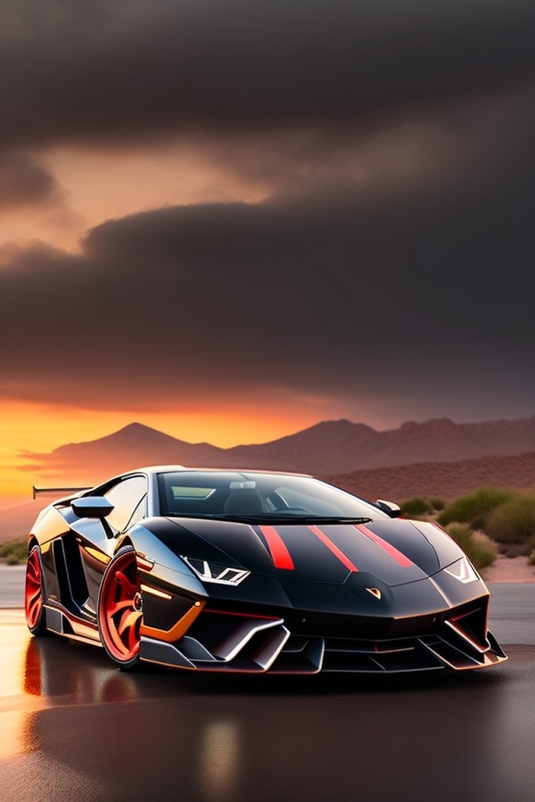 Lamborghini Mobile Phone Wallpaper Image 1