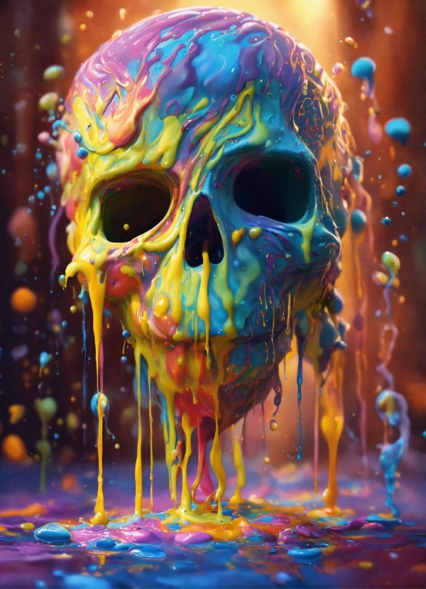Skull Mobile Phone Wallpaper Image 1
