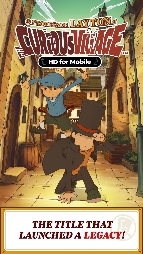 Layton: Curious Village In HD Android Game Image 1