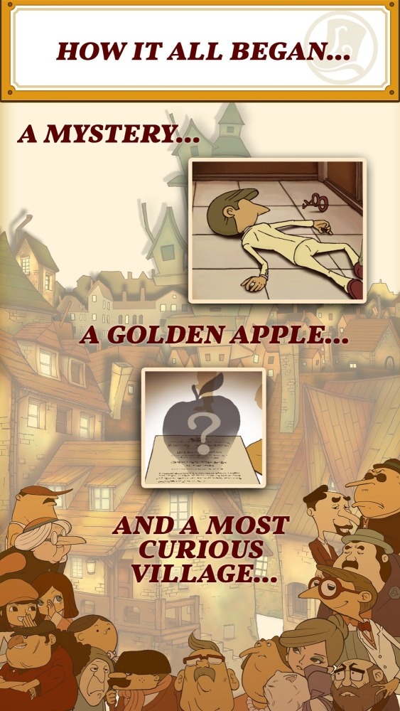 Layton: Curious Village In HD Android Game Image 2